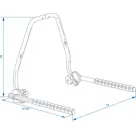 ProPlus Wandhouder Voor Fiets