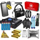 Noodpakket XXL-Noodradio, Kooktoestel & Powerbank