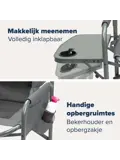Campingstoel opvouwbaar - 120kg - vouwstoel