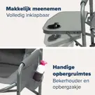 TRVLMORE Campingstoelen 2 Stuks