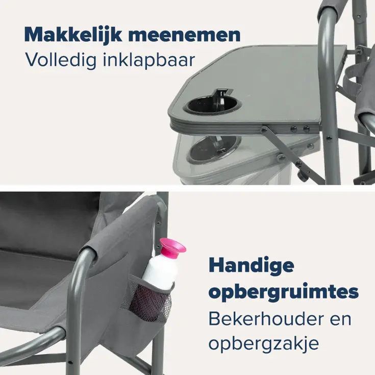 Campingstoelen Duo – Grijs