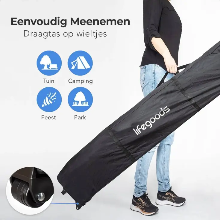 Partytent – 3x4.5 m