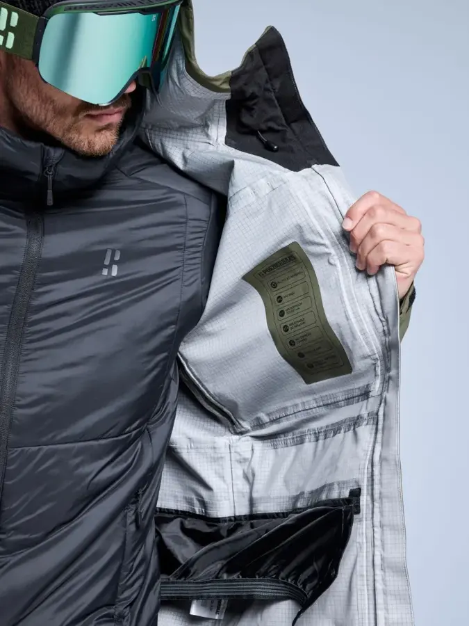 Poederbaas - 3L Hardshell - Heren - Ski-jas