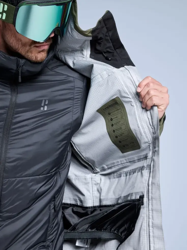 Poederbaas - 3L Hardshell - Heren - Ski-jas