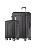 Kofferset – 2 Delig – 38L – Zwart