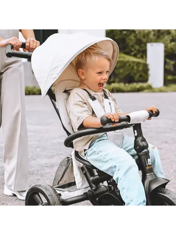 Explorer Luxe Driewieler - Opvouwbaar met mandje