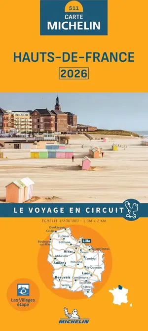 Kaart Regional 511 Hauts-de-France 2026