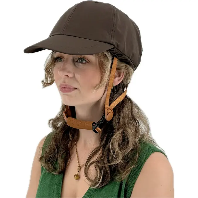 Vizorz SwitchCap fietshelm Brown base cap