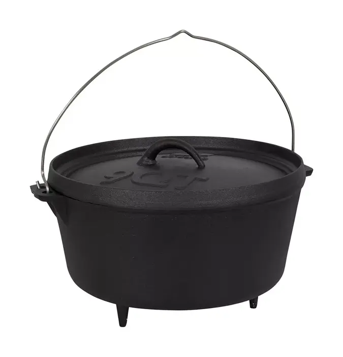  9QT - Gietijzeren pan - Bo-Camp