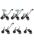 Windy kinderwagen - 2-in-1 driewieler