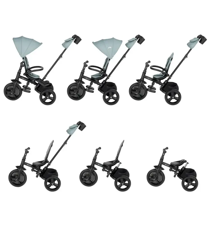 Windy kinderwagen - 2-in-1 driewieler