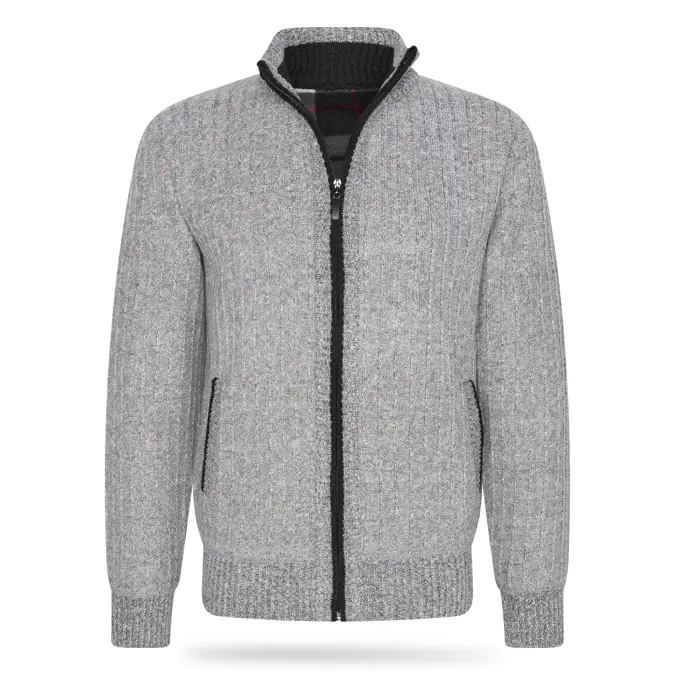 Heren Bounded Cardigan Cappuccino Italia