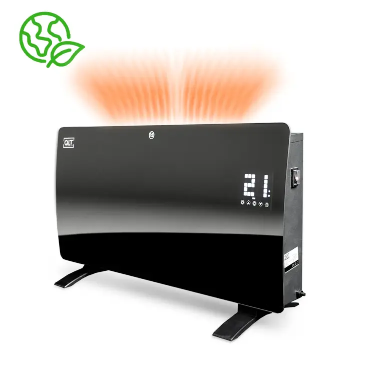 Curved Verwarmingspaneel van Glas