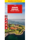 Wegenkaart Denemarken