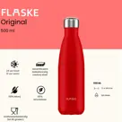FLASKE 500 ml RVS Drinkfles