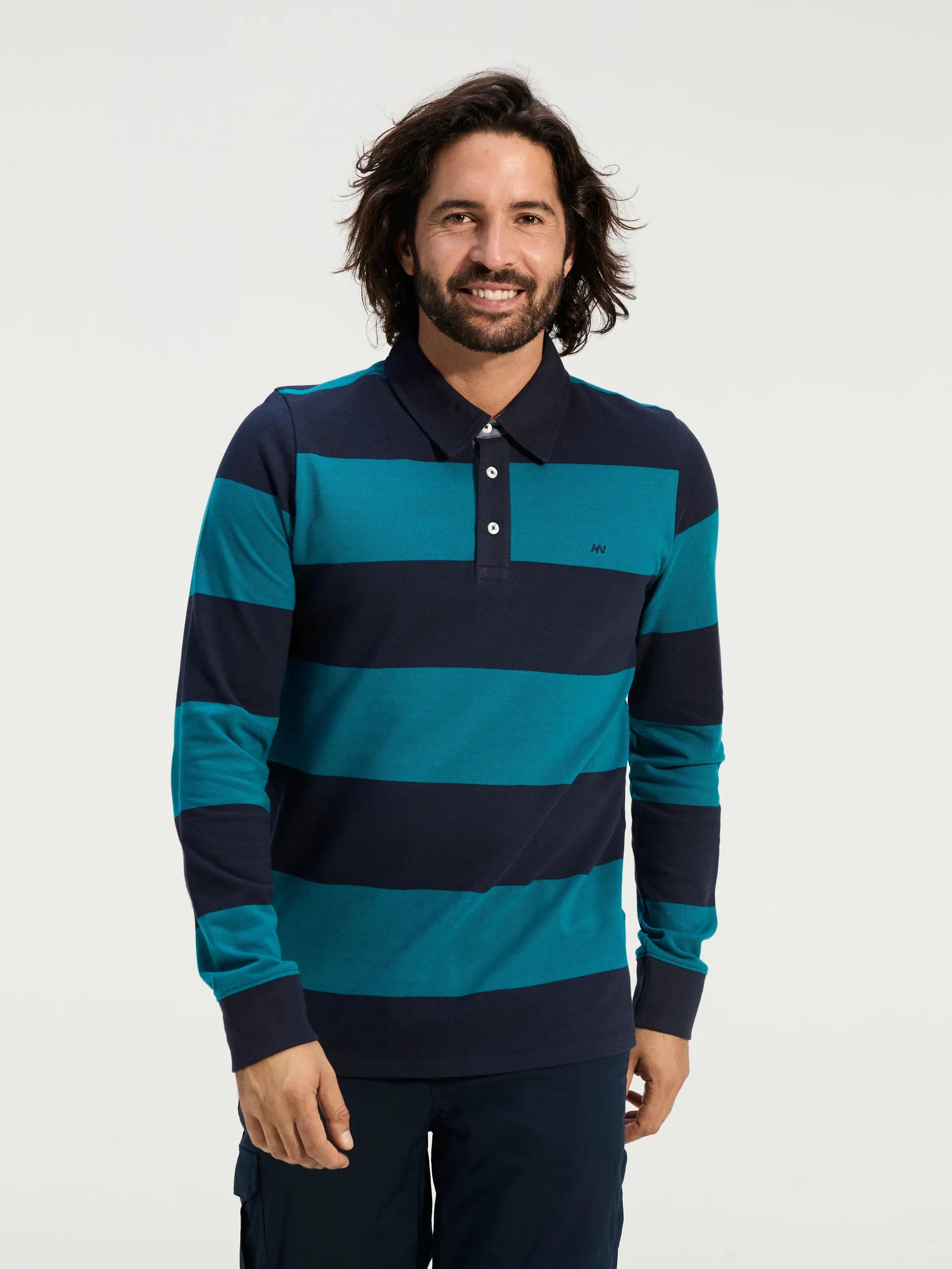 ANWB  Denton  Polo heren  Human Nature  Petrol   XL