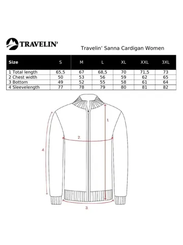 Sanna Dames - Outdoorvest - Sweater