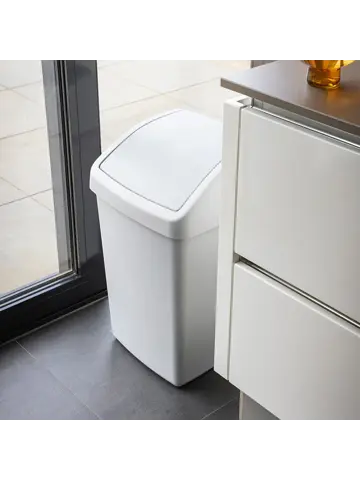 Delta - Prullenbak met swingdeksel - 50L