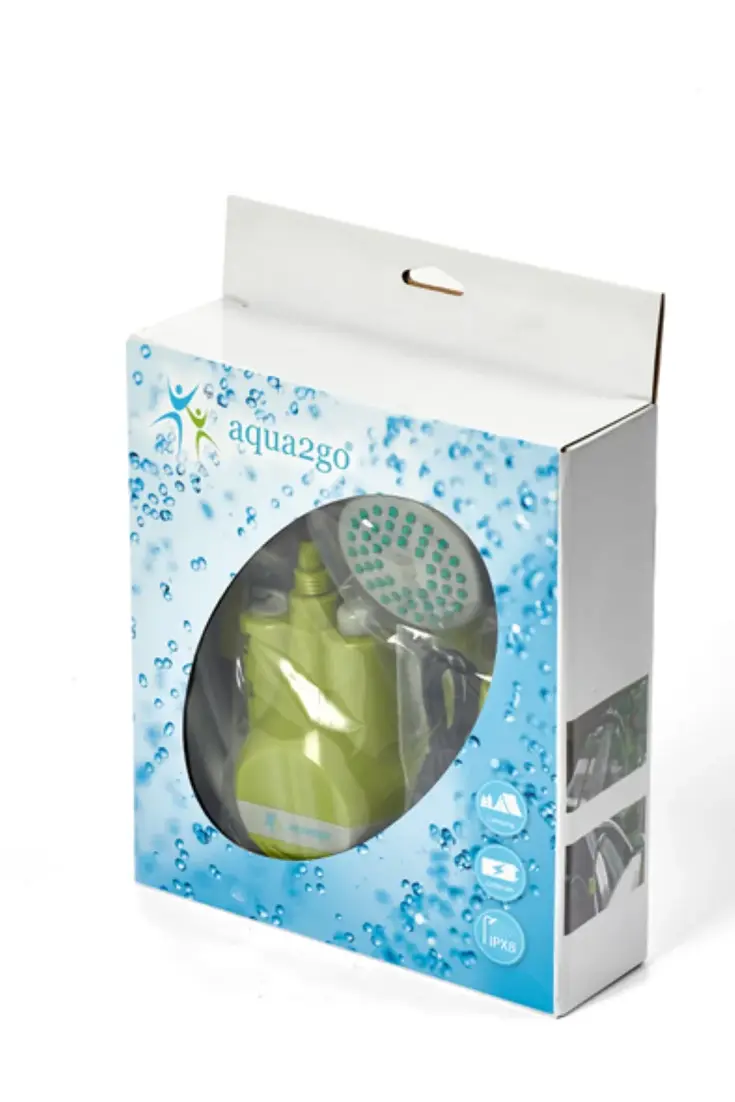 Aqua2Go oplaadbare buitendouche