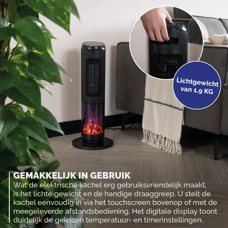 BR-2222 Keramische Kachel met Sfeerhaard