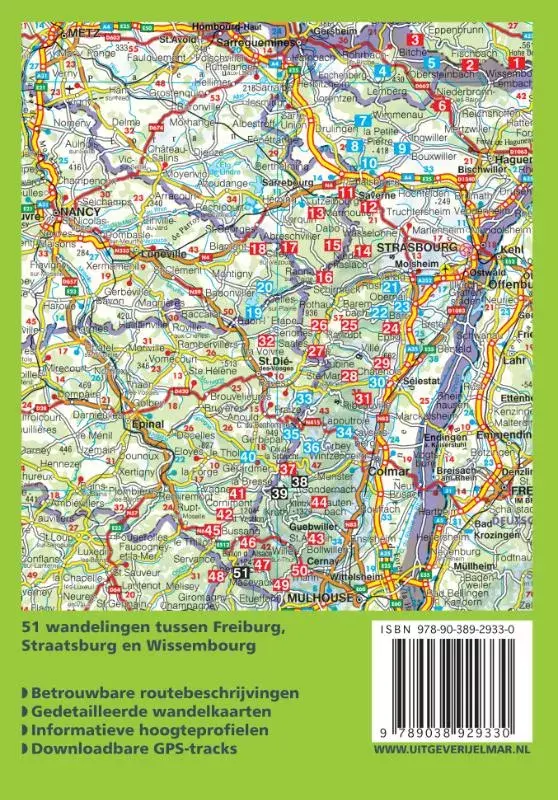 wandelgids Vogezen