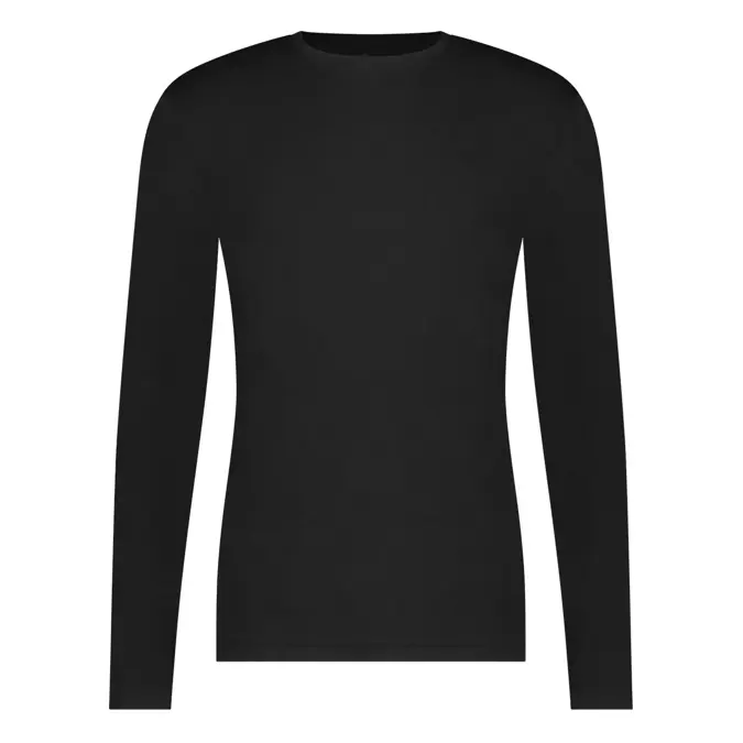 TYSON - Merino/Bamboo lange mouw shirt heren