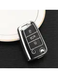 TPU Sleutelhoesje voor Volkswagen zwart B3