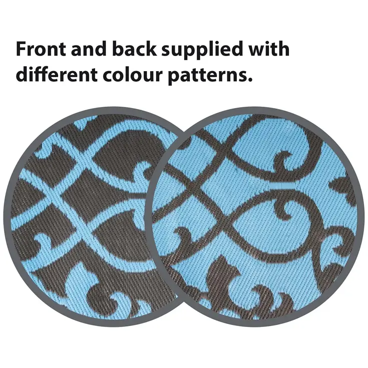 Chill mat Oriental Azure L 200x270 cm