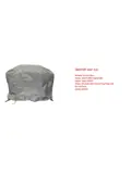 Barbecuehoes 145x61x117 cm waterdicht
