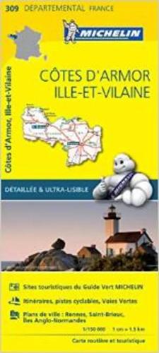 Wegenkaart Local 309 Cotes d'Amor