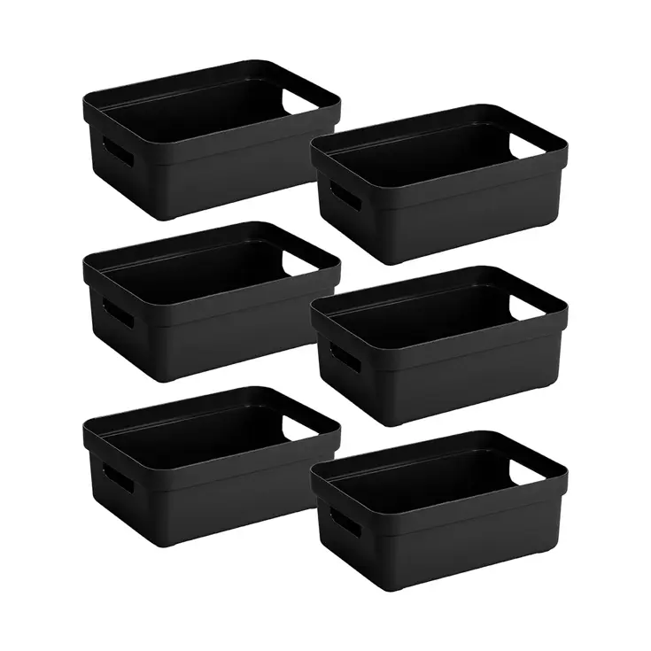 Sigma home - Opbergbox - 9L - 6-delig