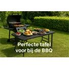 HEM Campingtafel inklapbaar 180x70 cm - Black