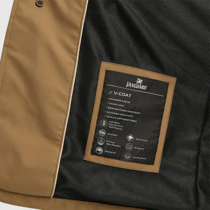 Heren V-Coat Jacket