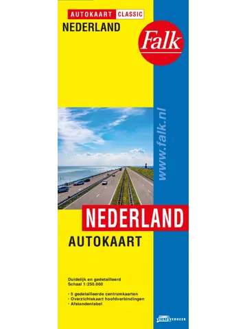 Falk autokaart Nederland Classic