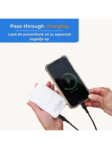 Draadloze MagSafe Powerbank 10.000mAh - Wit
