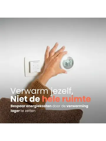 Qnuss Warmtekussen Teddy 45x45