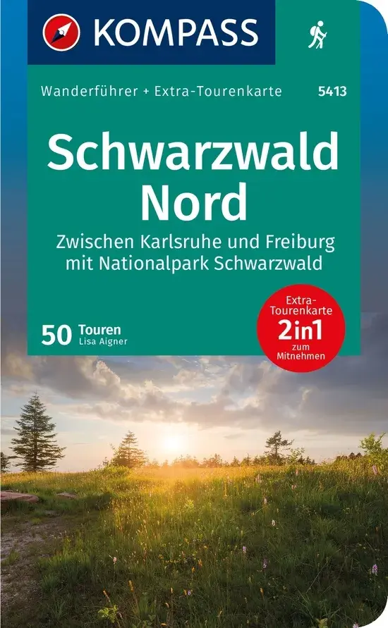 Kompass Wanderführer 5011 Schwarzwald Nord