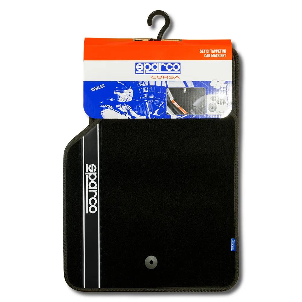 Sparco Universele Spatlappen 'Large' - Zwart Set À 2 Stuks