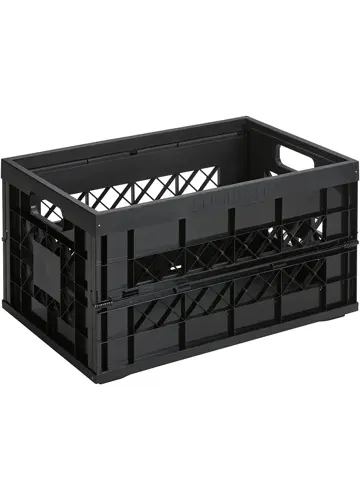 Square vouwkrat Heavy Duty 45L antraciet