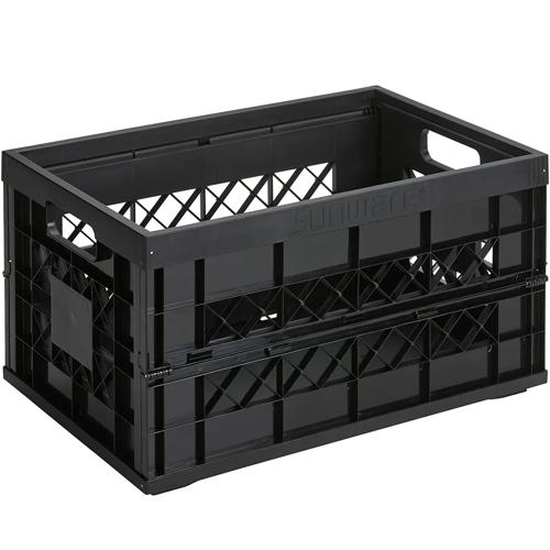 Square vouwkrat Heavy Duty 45L antraciet