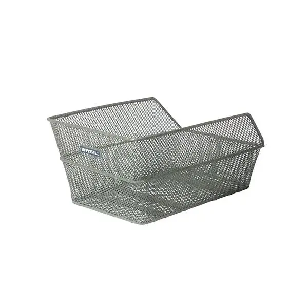 Basil Mand Cento Achterop Vast Staal Green