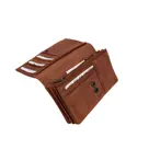 Brigitte - Leren overslag portemonnee - RIFD