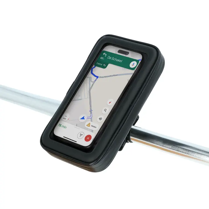 Waterdichte 360° draaibare smartphonehouder fiets