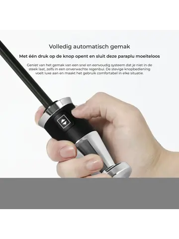 Nafaka Automatische Stormparaplu met opberghoes
