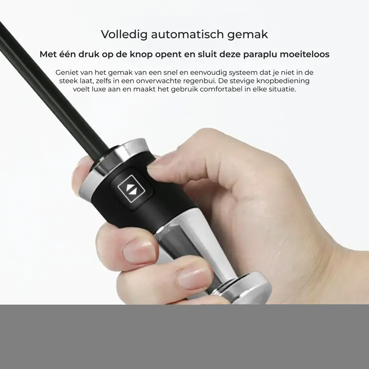 Nafaka Automatische Stormparaplu met opberghoes