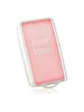 TPU Sleutelhoesje voor Mitsubishi roze crystal A4