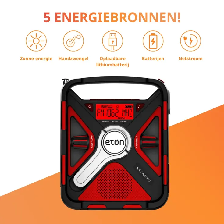 Etón Quest DAB+ noodradio