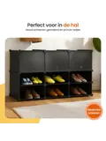 Opvouwbare Opbergkast - Schoenenrek 24 Paar
