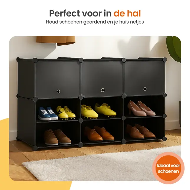 Opvouwbare Opbergkast - Schoenenrek 24 Paar