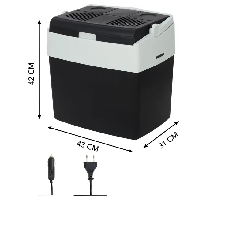 Elektrische Koelbox - 30L - Coolbox - 12V en 230V